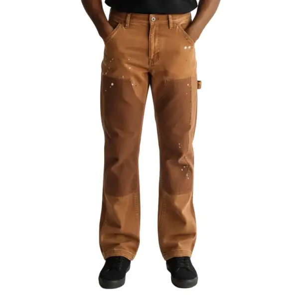 Triple 7 karpenter stacked denim - 30W/34L / KHAKI - DENIM