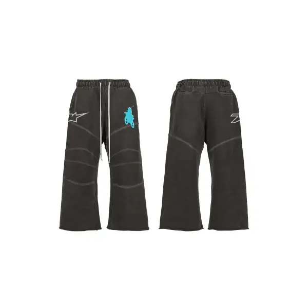 Triple 7 moto sweatpants - SMALL / BLACK - SWEAT PANT