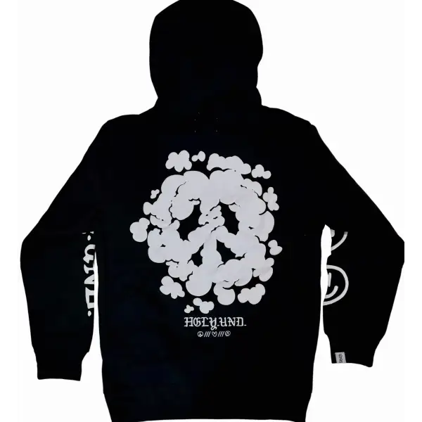 Undrtd peace puff hoodie - HOODIE