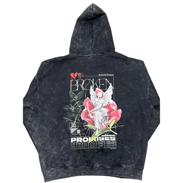 Undrtd visionary angel hoodie - HOODIE