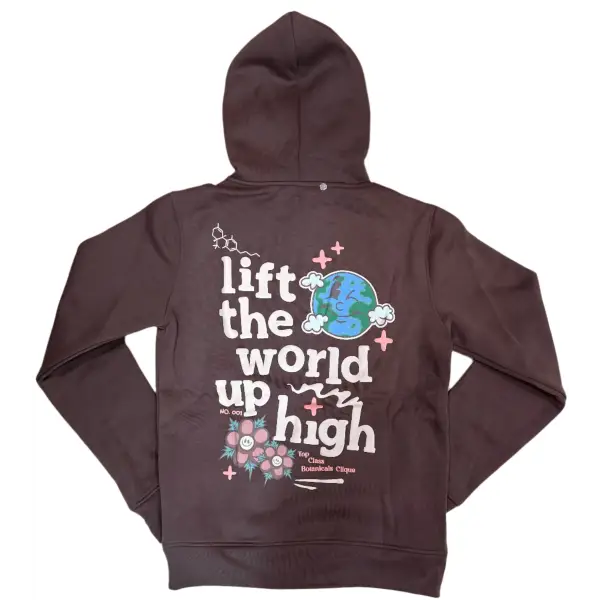 Undrtd world upside down hoodie - HOODIE