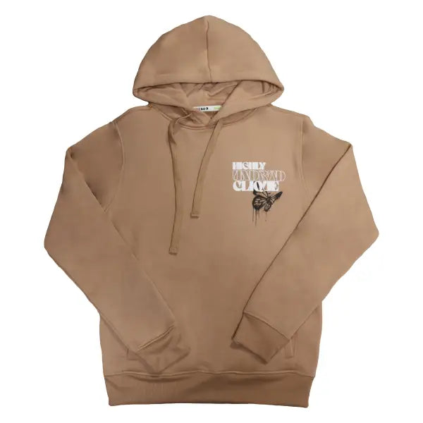 Undrted elephant cloud hoodie - SMALL / TAN - HOODIE
