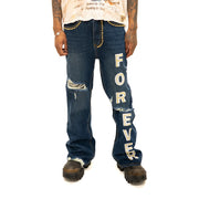 Forever hungry flared denim - DENIM - Cityswagusa.com