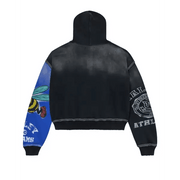 Vale forever bipolar big zip up hoodie by Vale Forever