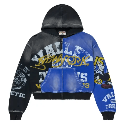 Vale forever bipolar big zip up hoodie by Vale Forever