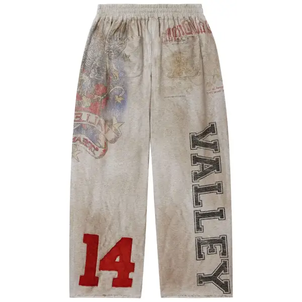 Vale forever crash sweatpants - MEDIUM / OFF/WHT - SWEAT PANT