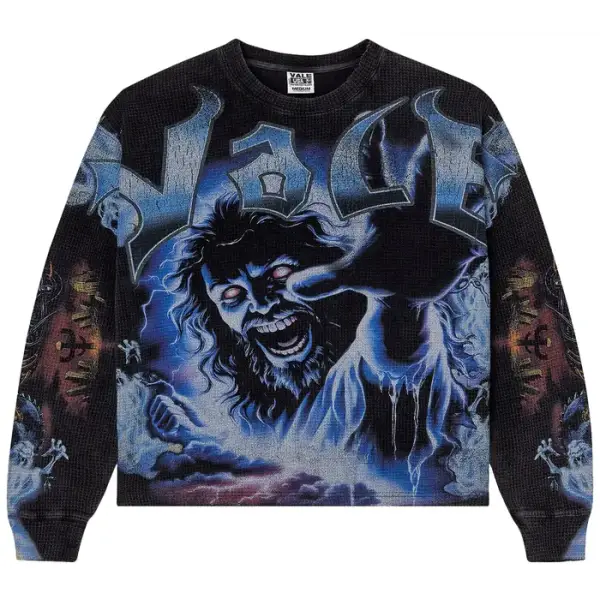 Vale forever fear long sleeve thermal - SMALL / BLACK - THERMALS