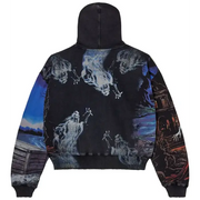 Vale forever graveyard zip up hoodie - HOODIE