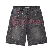 Vale forever iced out jorts by Vale Forever
