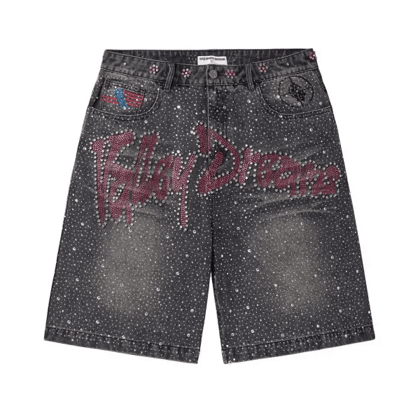 Vale forever iced out jorts by Vale Forever