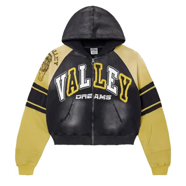 Vale forever lethal zip up - LARGE / BLACK - HOODIE