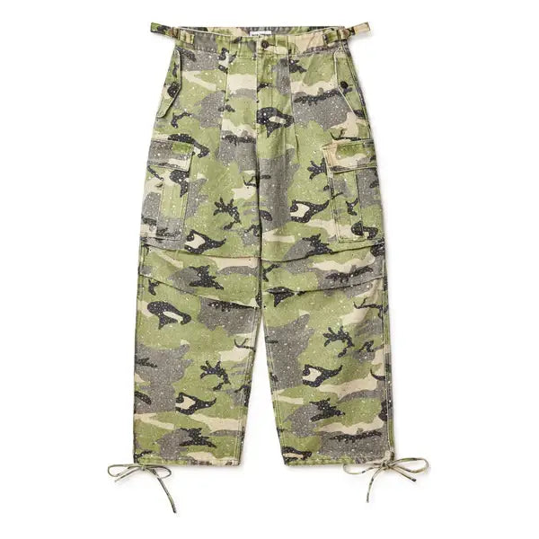 Vale forver crystal camo cargo pants - 36W/32L / CAMO - CARGO PANTS
