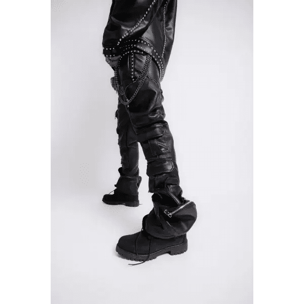 Vero Santi paladin skinny PU pants by TODAYS TREND
