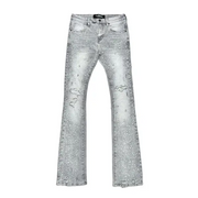 Vicious embellish stacked denim - DENIM