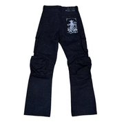 Vicious sparkle cargo denim - DENIM