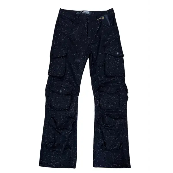 Vicious sparkle cargo denim - DENIM