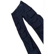 Vicious sparkle cargo denim - DENIM