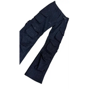 Vicious sparkle cargo denim - DENIM