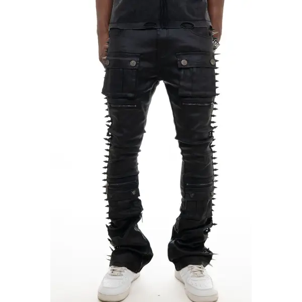 Vicious spike denim - 30W/34L / BLACK - DENIM