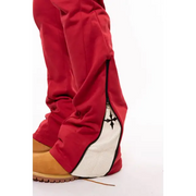 Vie Riche holy death crewneck/stacked pant sweat set - SWEATSHIRTS