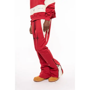 Vie Riche holy death crewneck/stacked pant sweat set - SWEATSHIRTS