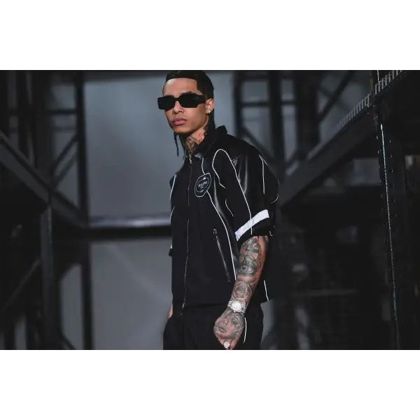 Vie riche racer crop jacket - JACKET