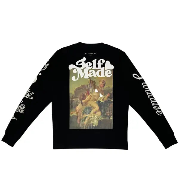 Vie riche self made art crewneck sweatshirt - SWEATSHIRTS