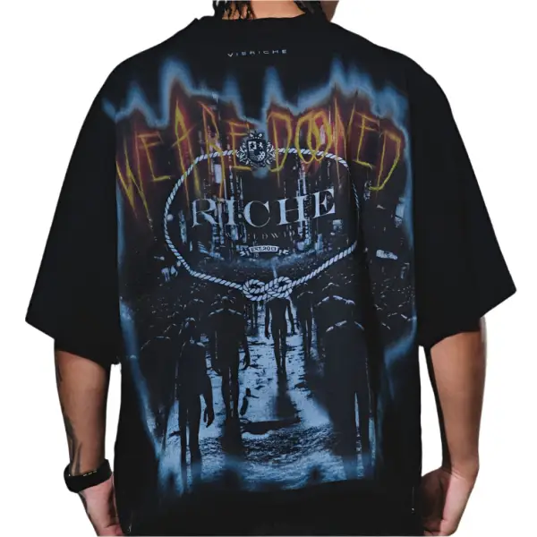 Vie riche were doomed t-shirt - T-SHIRT