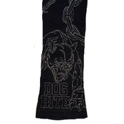 Waimea beware print rhinestone denim - DENIM