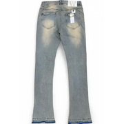 Waimea camel wash clean stacked denim - DENIM