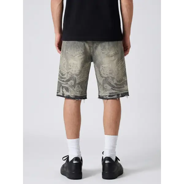 Waimea cherubs rhinestone denim shorts - SHORTS