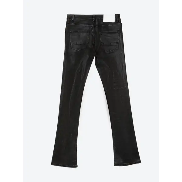 Waimea clean stacked coated denim - DENIM