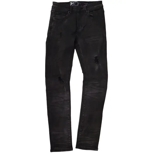 Waimea coated ripped Denim - DENIM