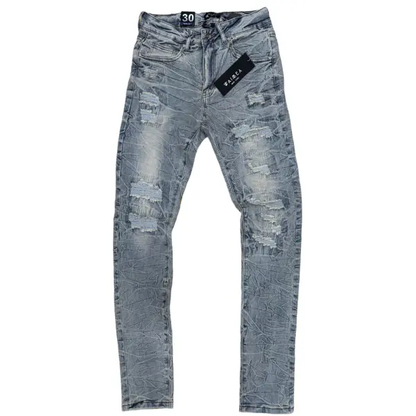 Waimea distress crackle denim - DENIM