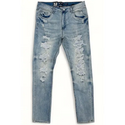 Waimea distress vintage wash denim - DENIM