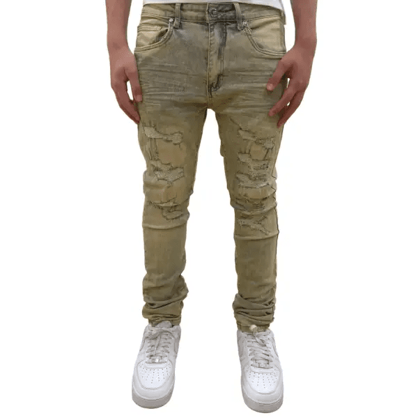 Waimea distressed vintage skinny fit demin by WAIMEA