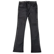 Waimea embedded clean stone flare denim - DENIM