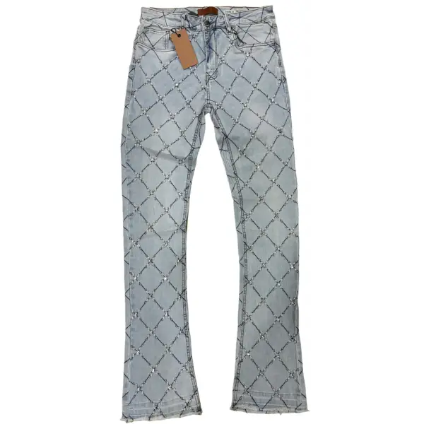 Waimea embelish stacked denim - DENIM