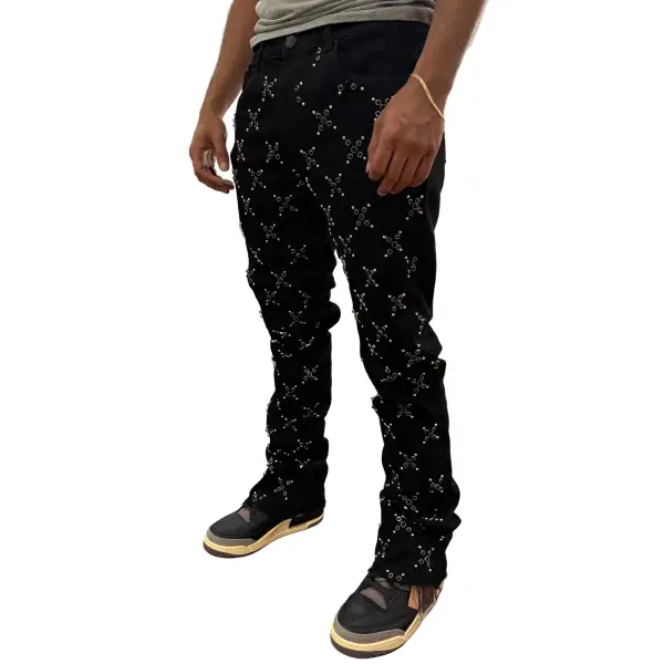 Waimea embellish stacked denim - DENIM