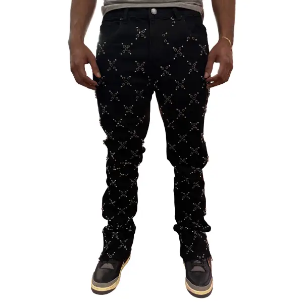 Waimea embellish stacked denim - DENIM