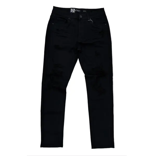 Waimea knee rip skinny fit denim - 28W/30L / BLACK - DENIM