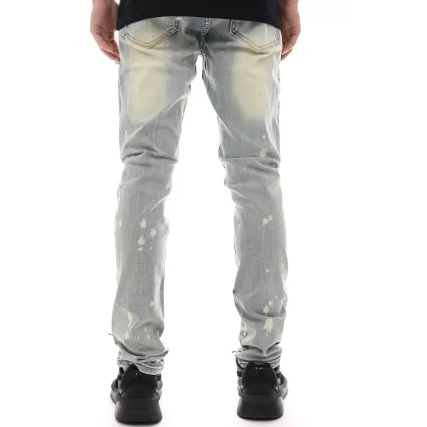 Waimea Multi Color Patched Denim - ECtrendsetters