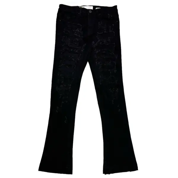 Waimea ripped backing stacked denim - DENIM