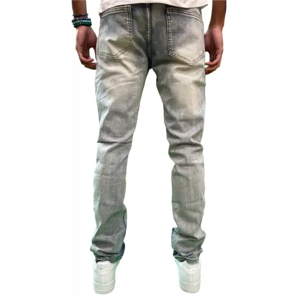 Waimea ripped slashed denim - DENIM