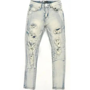 Waimea ripped slashed denim - DENIM