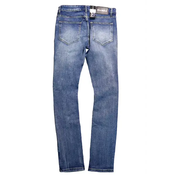 Waimea ripped sliced denim - 30W/32L / BLUE - DENIM