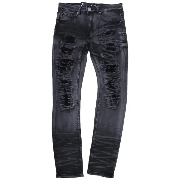 Waimea ripped up slash denim - DENIM