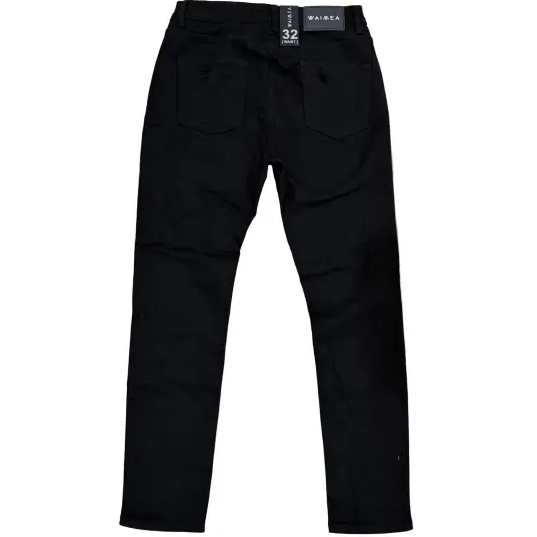 Waimea skinny fit knee rip denim - DENIM