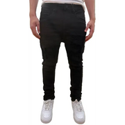 waimea slashed line teared denim - 30W/32L / BLACK - DENIM