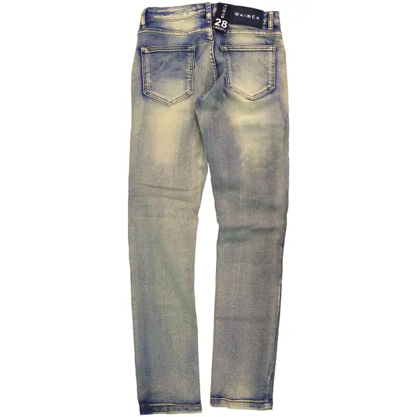 Waimea slashed teared denim - DENIM